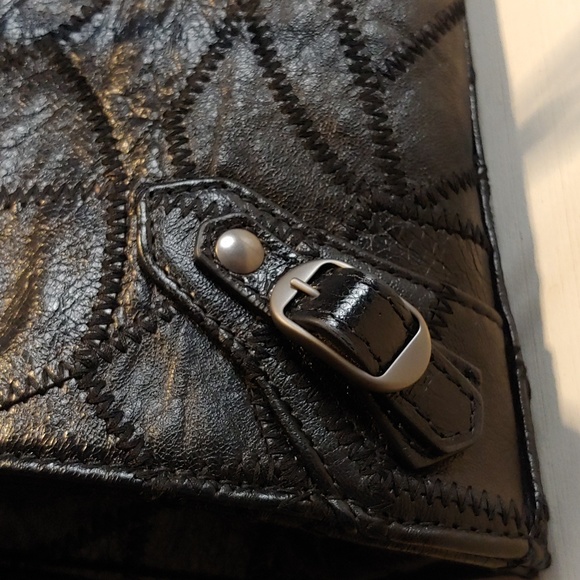 BALENCIAGA Neo Patchwork Classic City Shoulder Bag Black leather Balenciaga 🔥 - Picture 8 of 17